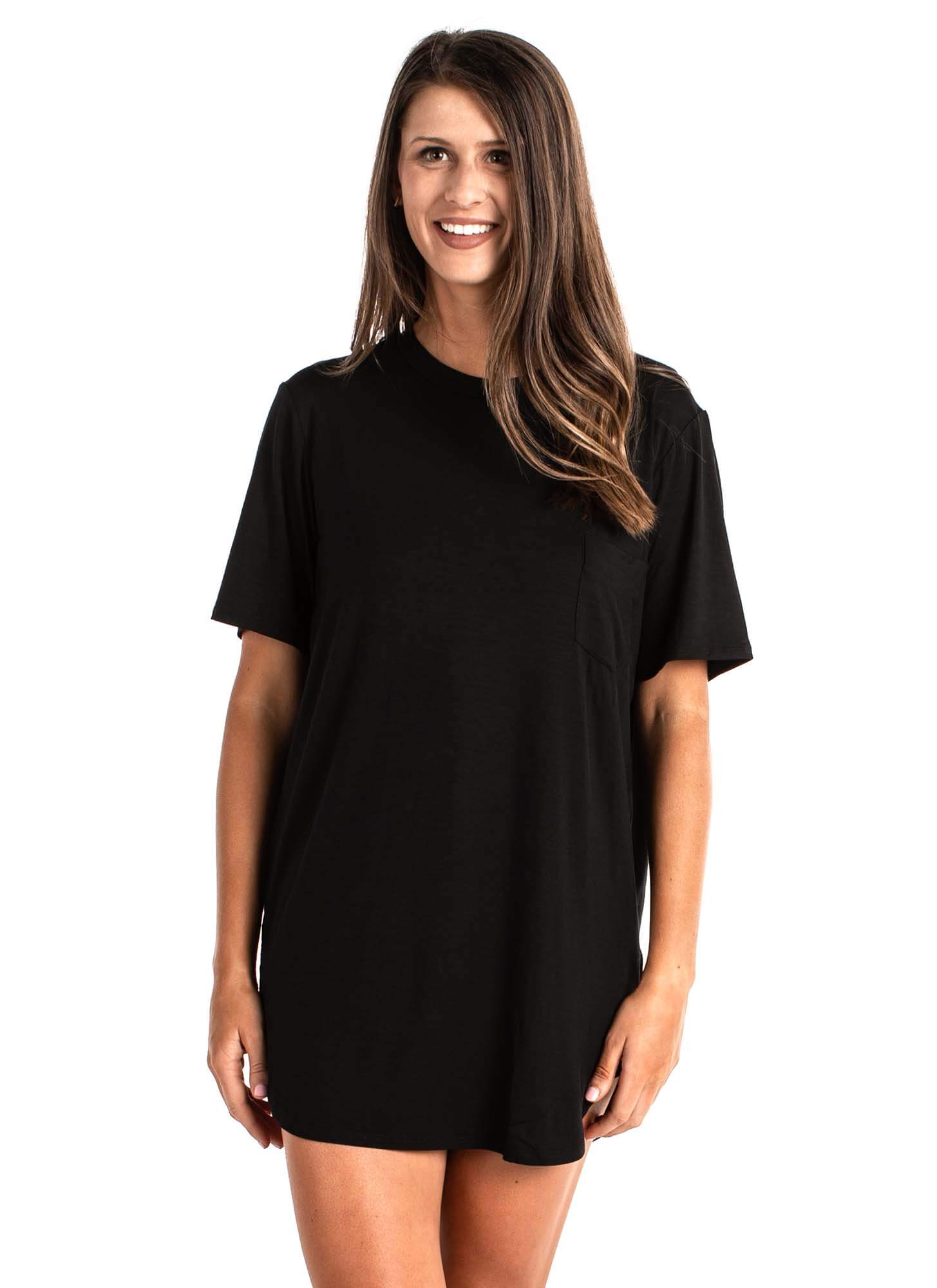 Leo T-shirt Nightgown with Pocket