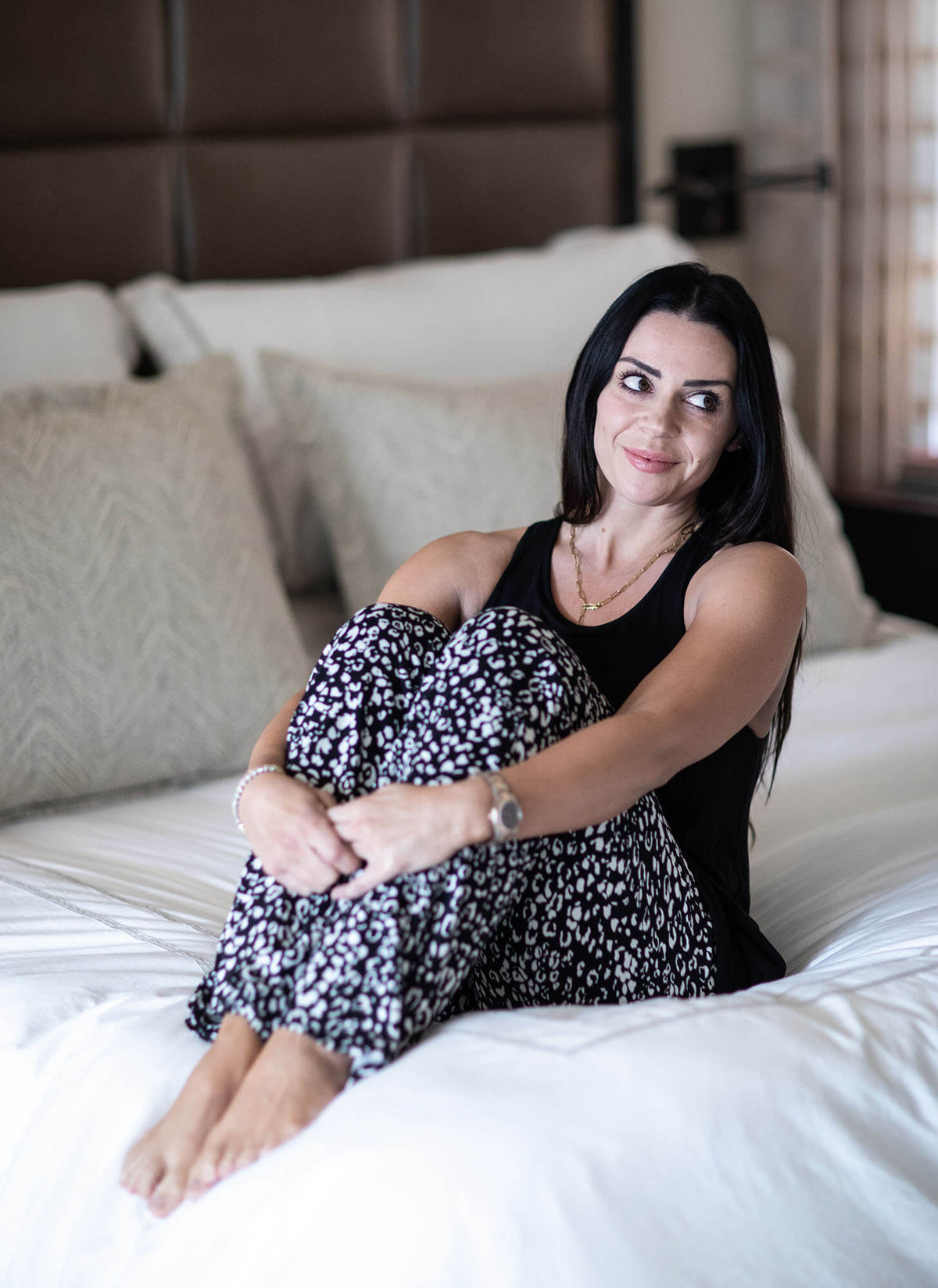 Harper Straight Leg Lounge Pant with Pockets